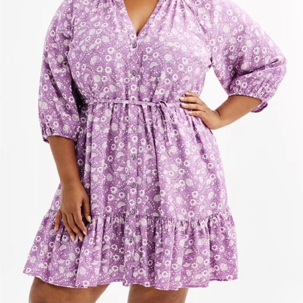 Sonoma floral dress 2X plus NEW